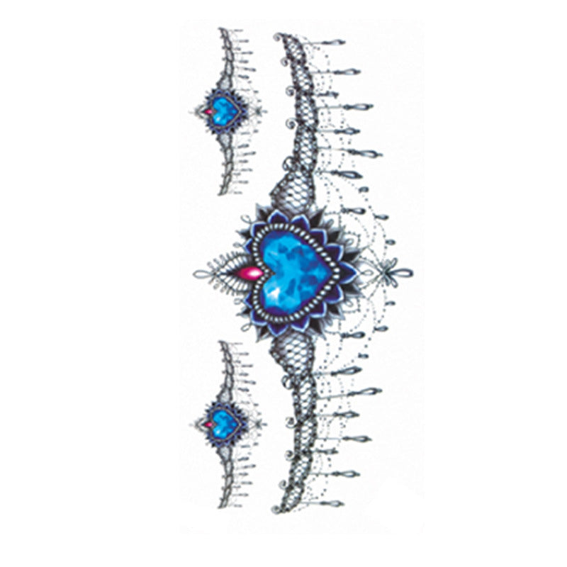 Tatouage Éphémère Élégant - Poitrine & Clavicule Femme
