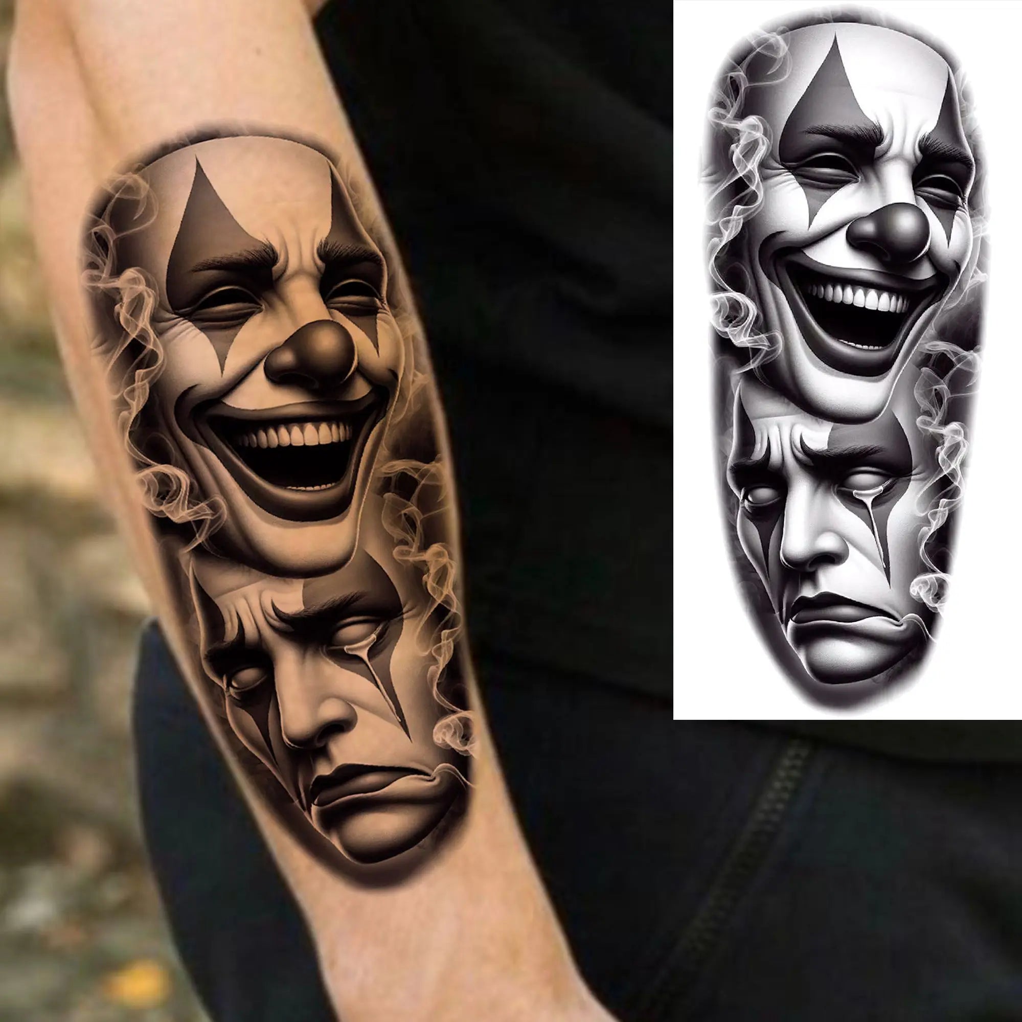 Tatouage Éphémère Artistique - Homme & Femme