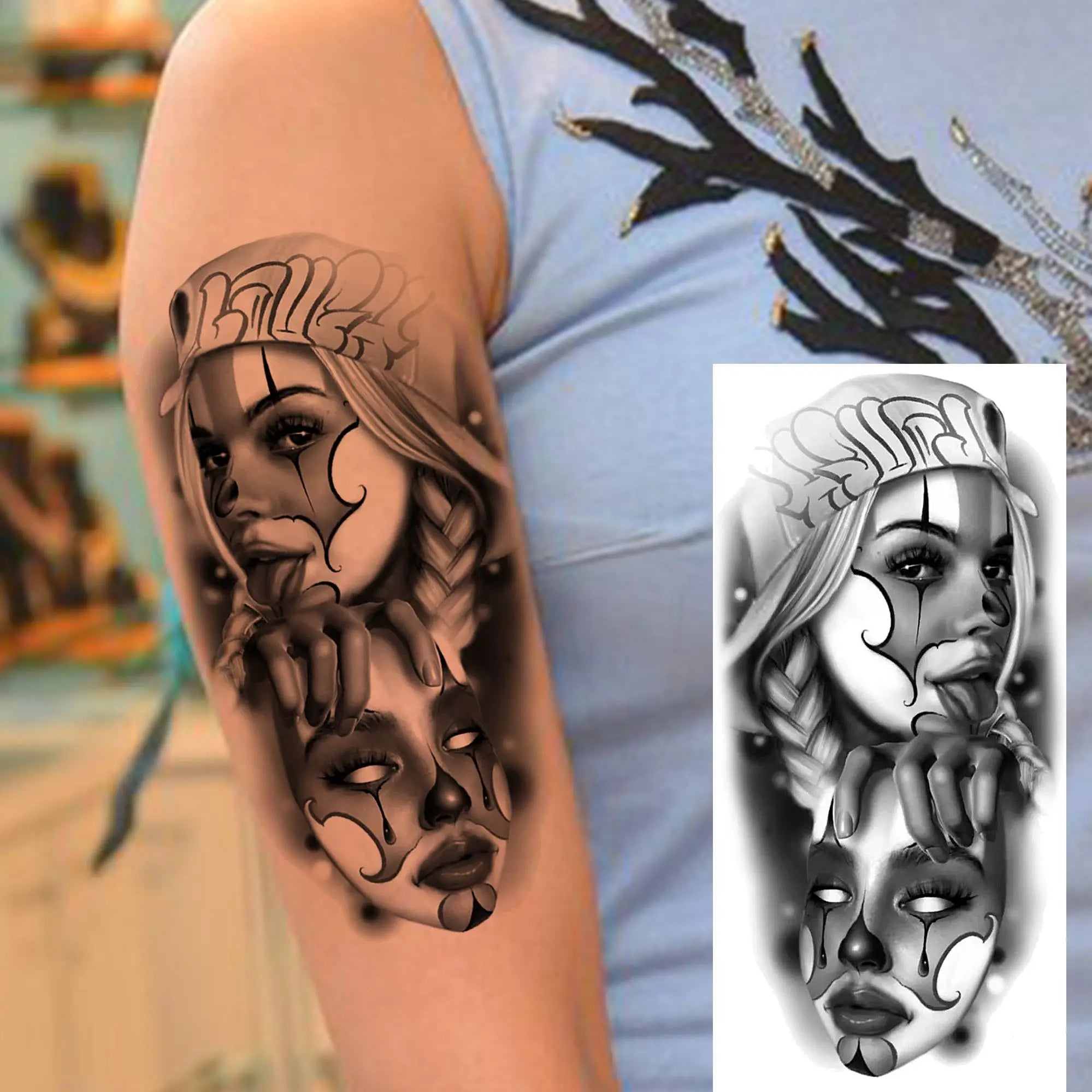 Tatouage Éphémère Artistique - Homme & Femme