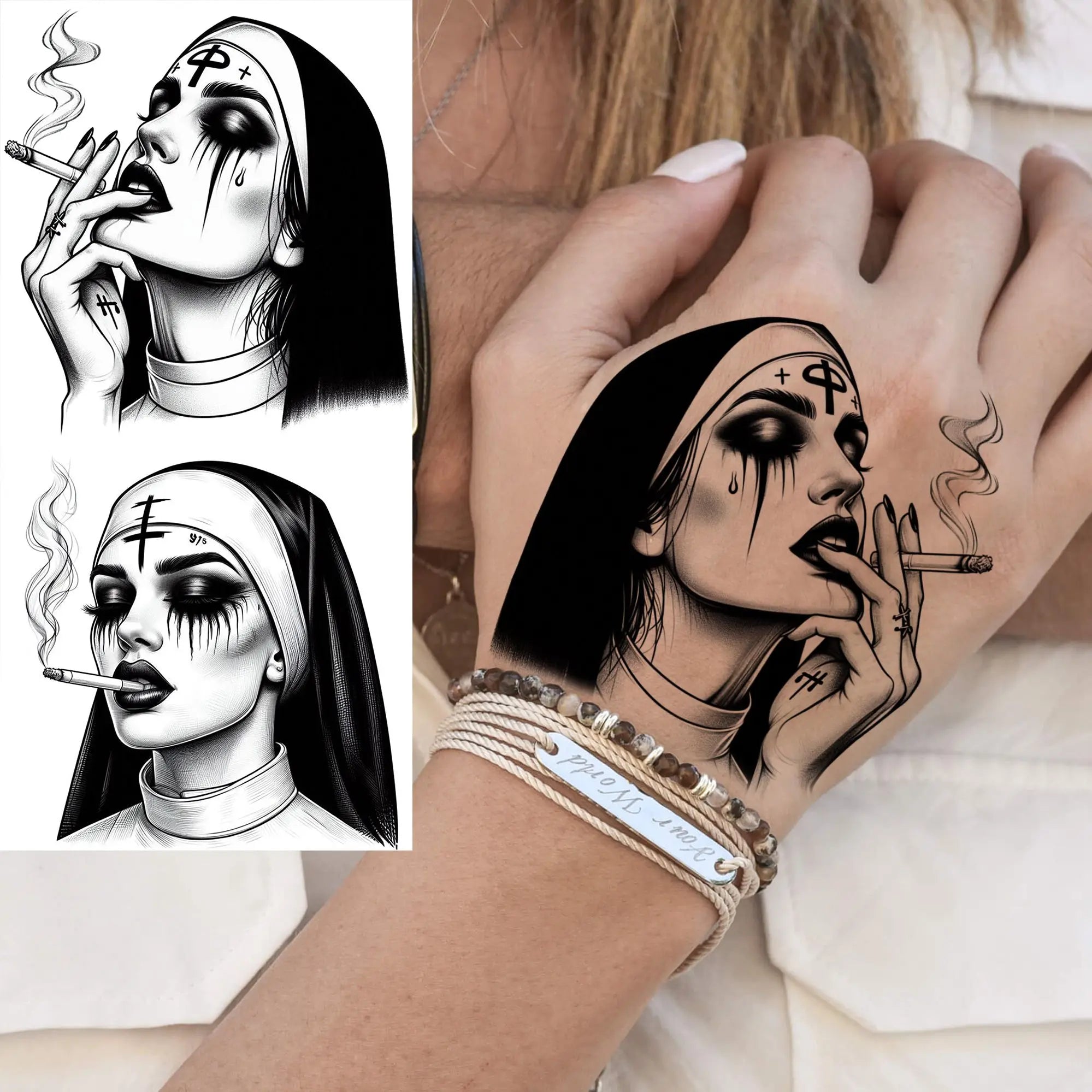 Tatouage Éphémère Artistique - Homme & Femme