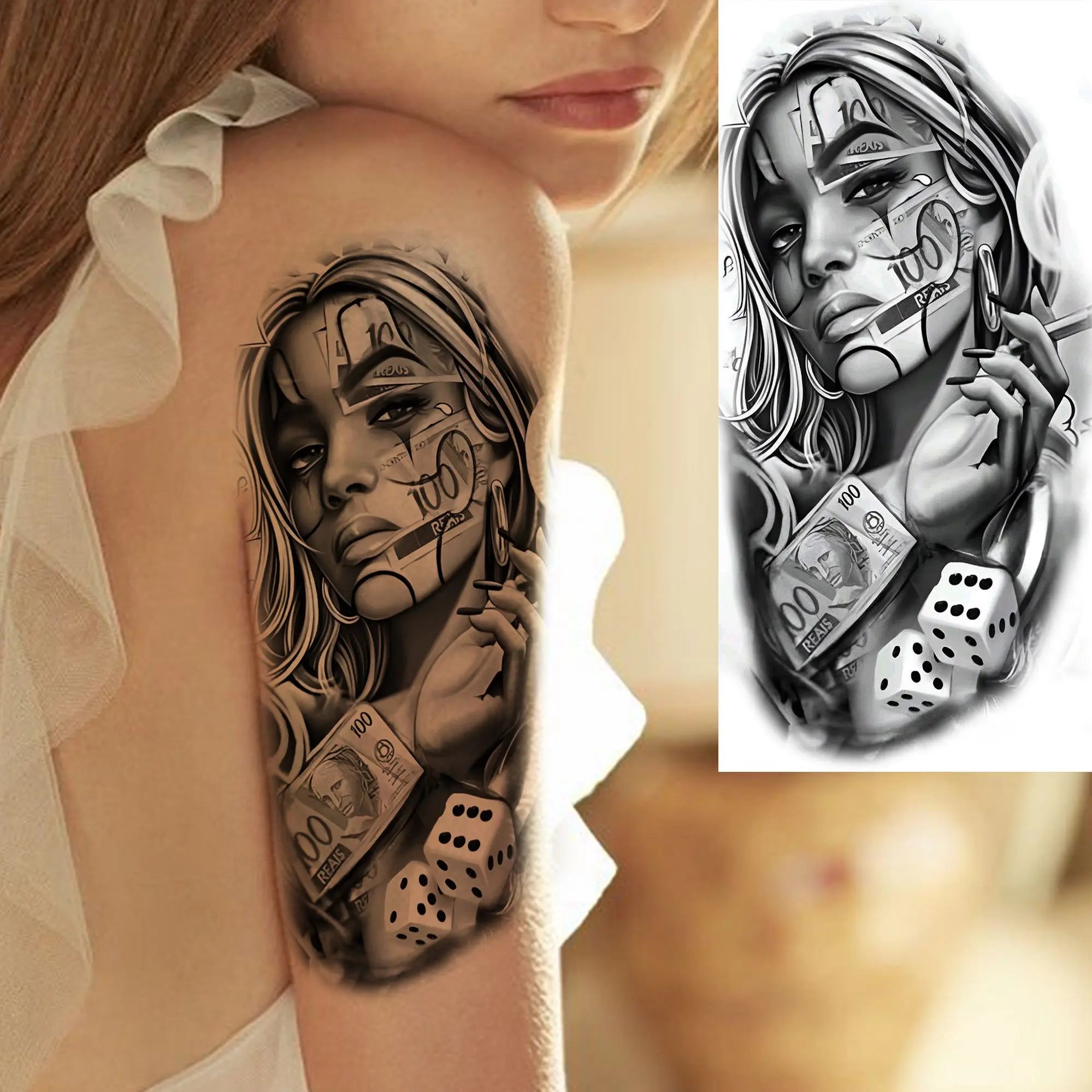 Tatouage Éphémère Artistique - Homme & Femme