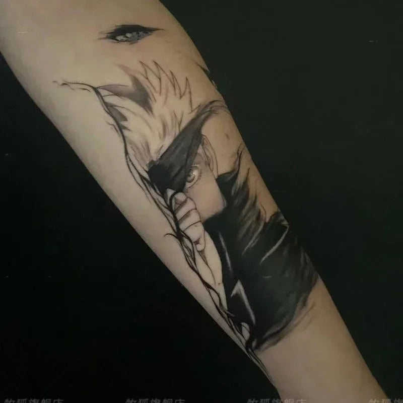 Tatouage Éphémère Jujutsu Kaisen – Satoru & Geto
