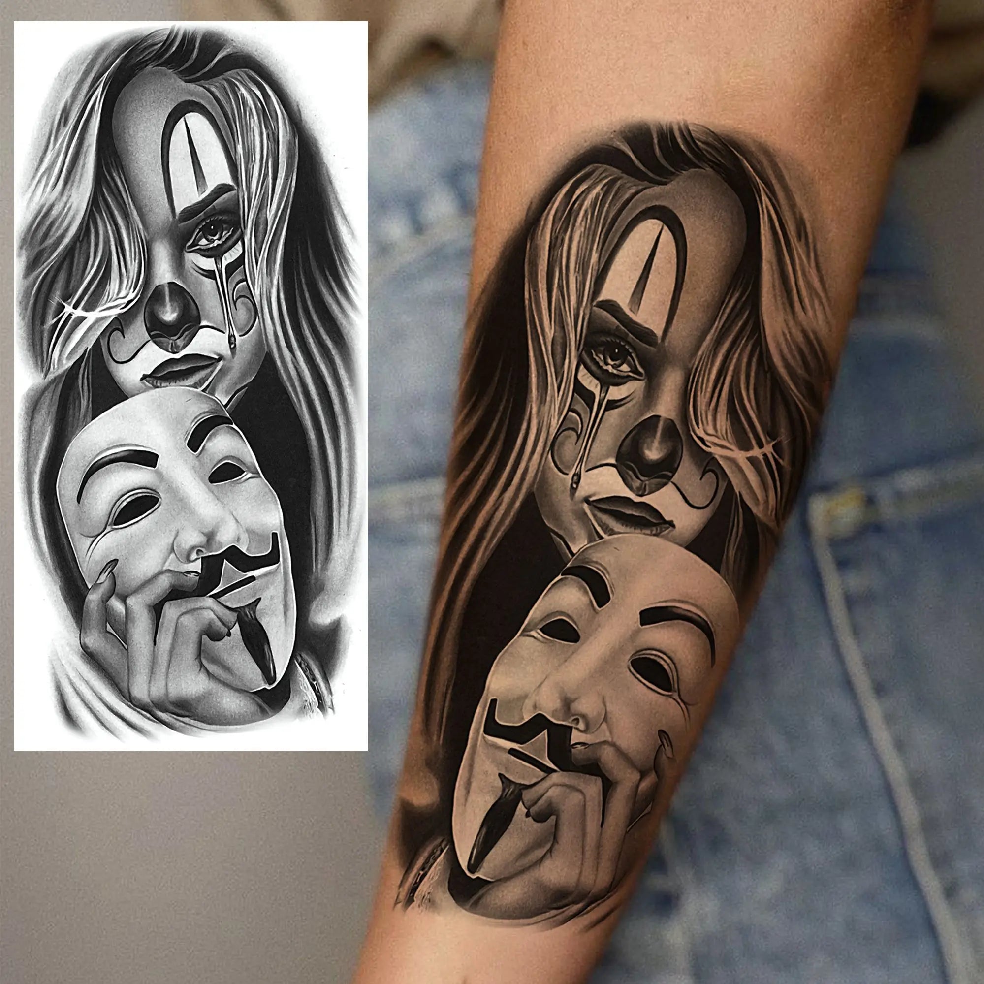 Tatouage Éphémère Artistique - Homme & Femme