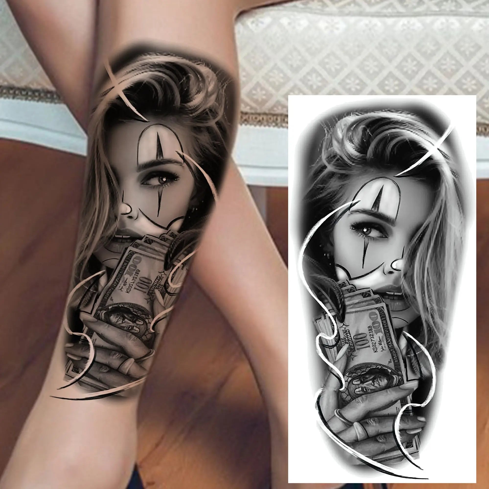 Tatouage Éphémère Artistique - Homme & Femme
