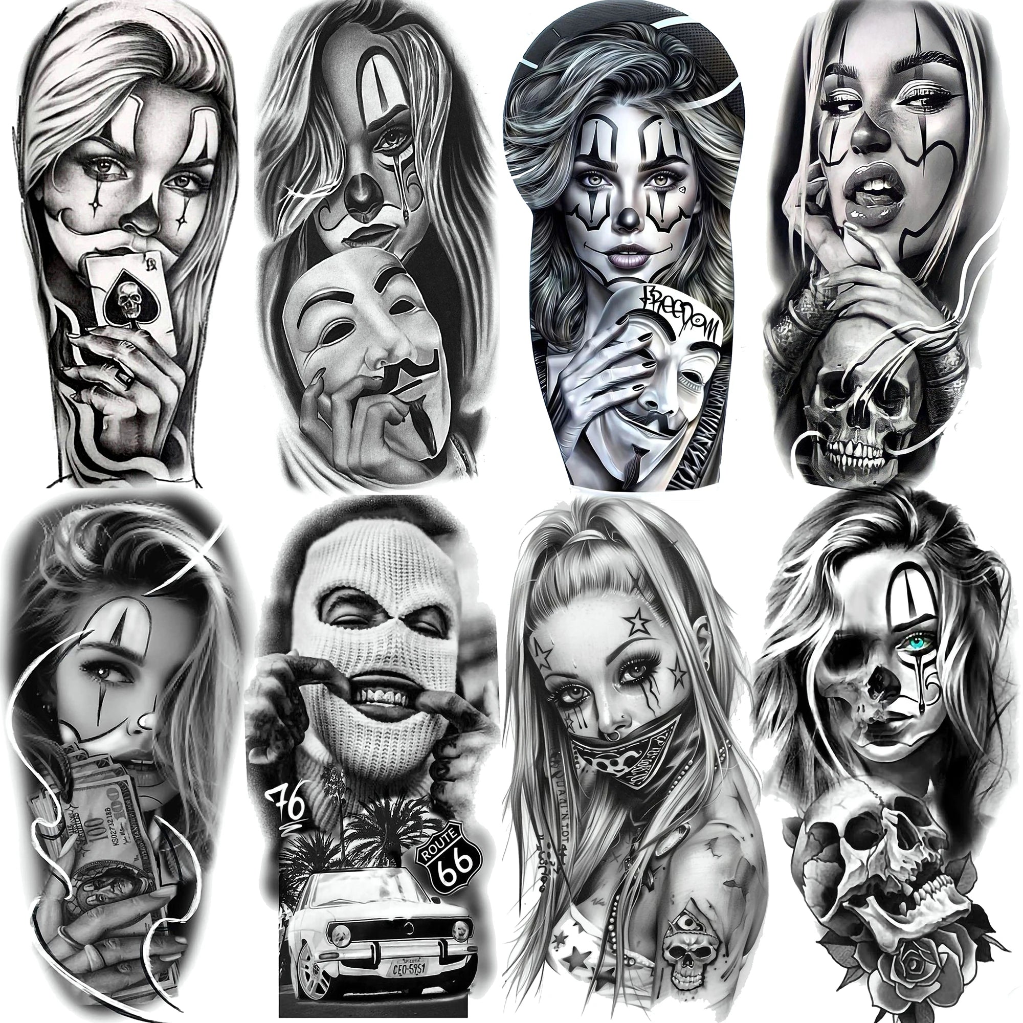 Tatouage Éphémère Artistique - Homme & Femme