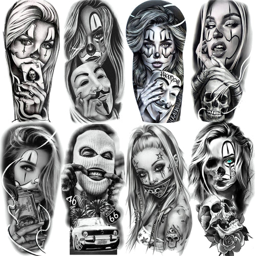 Tatouage Éphémère Artistique - Homme & Femme
