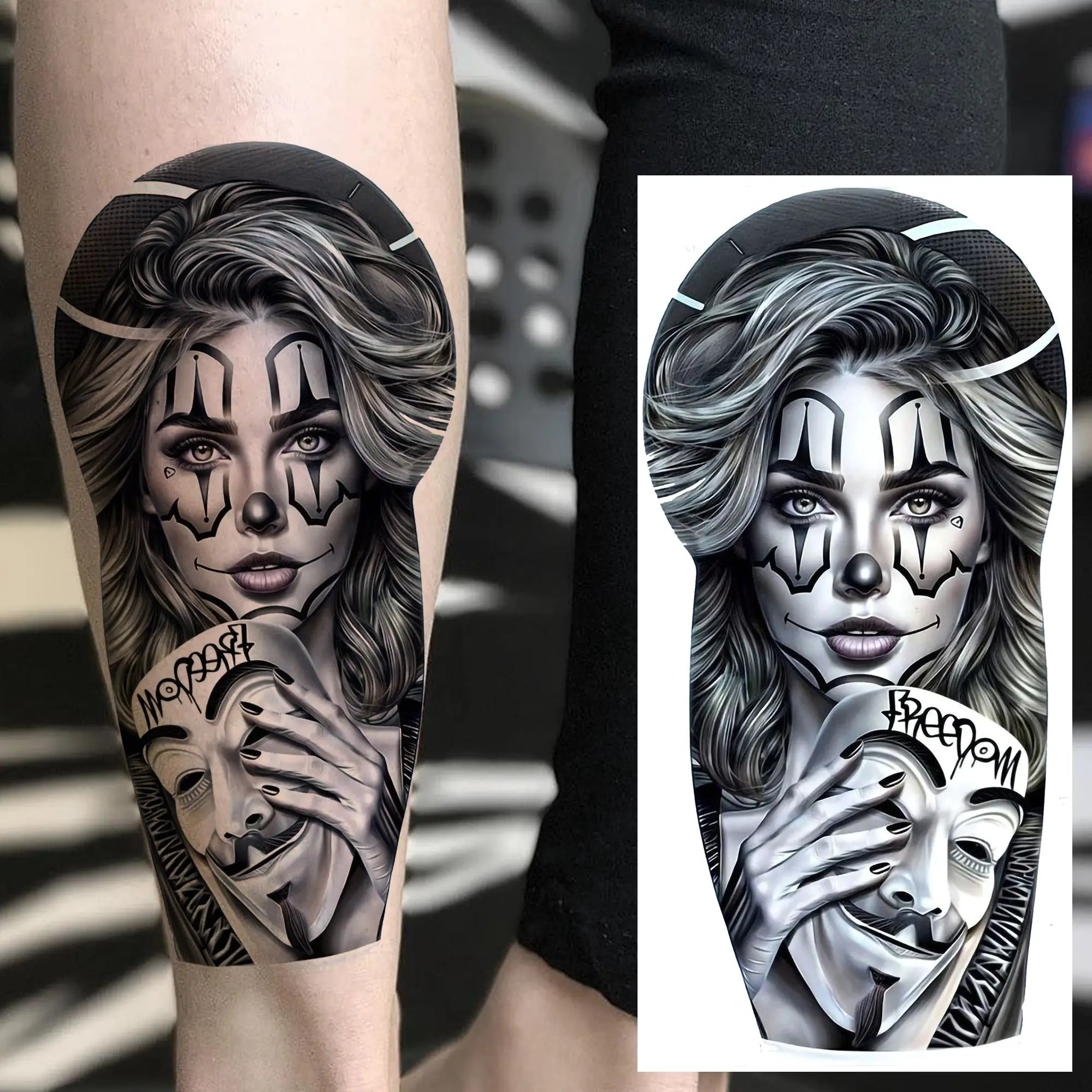 Tatouage Éphémère Artistique - Homme & Femme