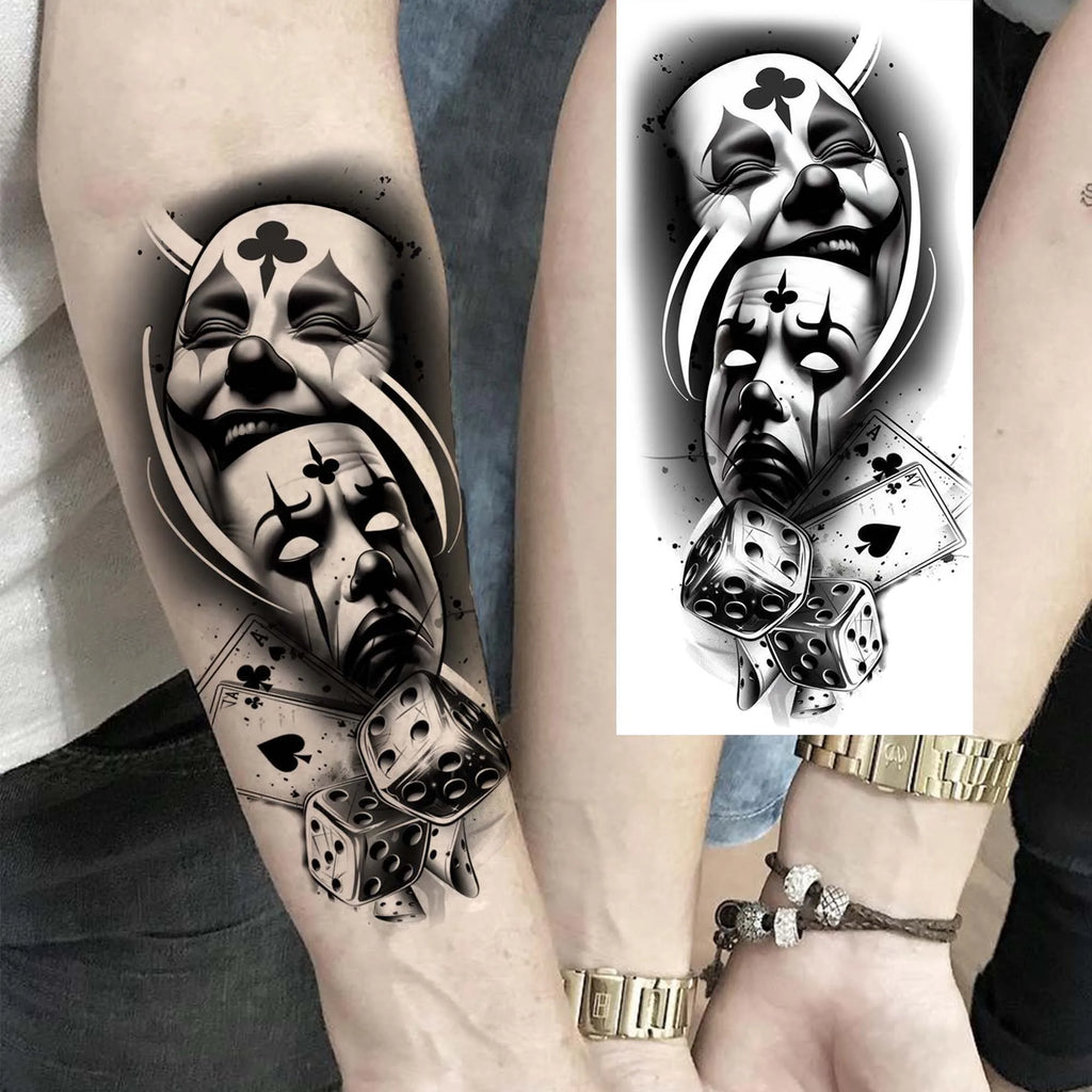 Tatouage Éphémère Artistique - Homme & Femme