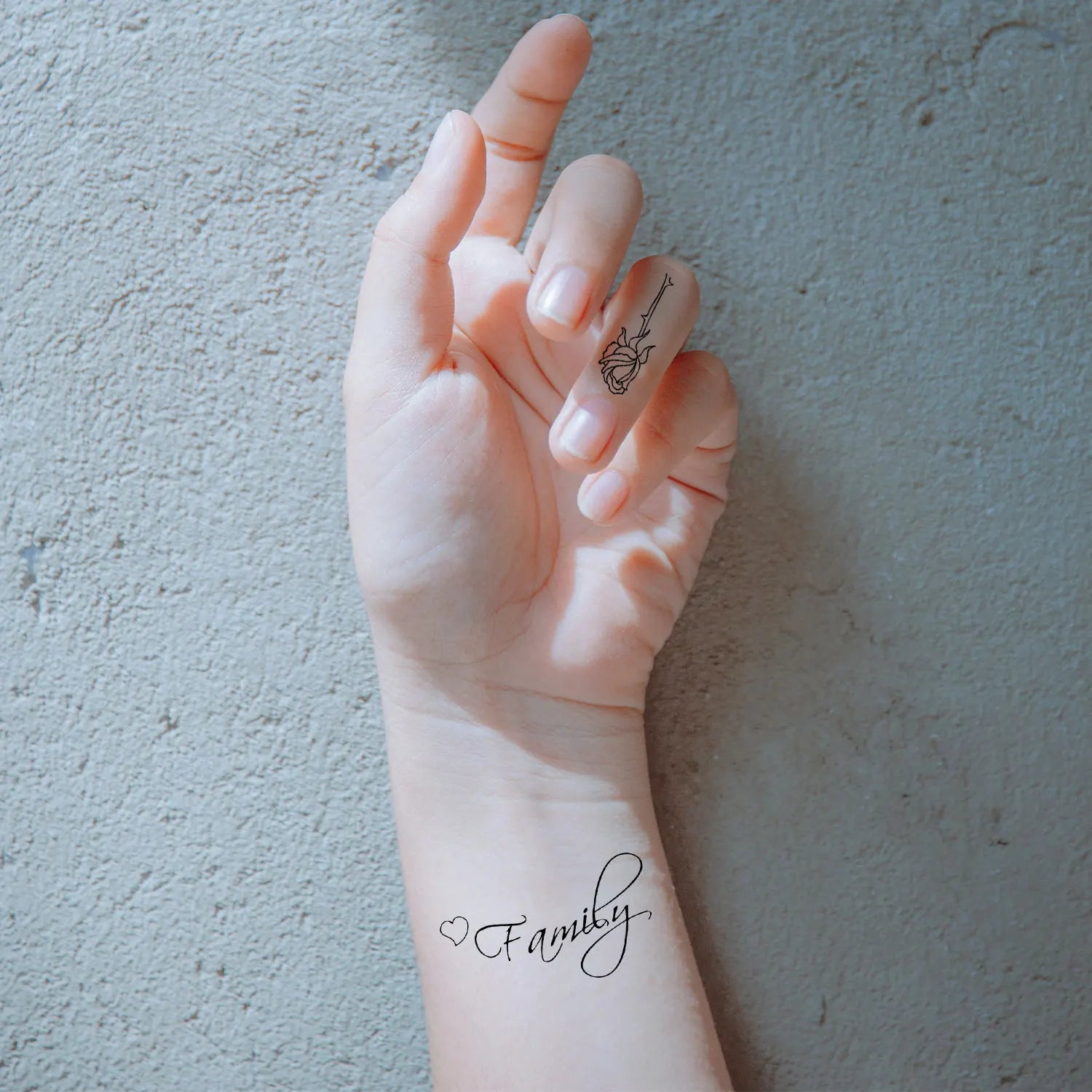30 Tatouages Éphémères Femme - Papillon, Fleurs & Cœur