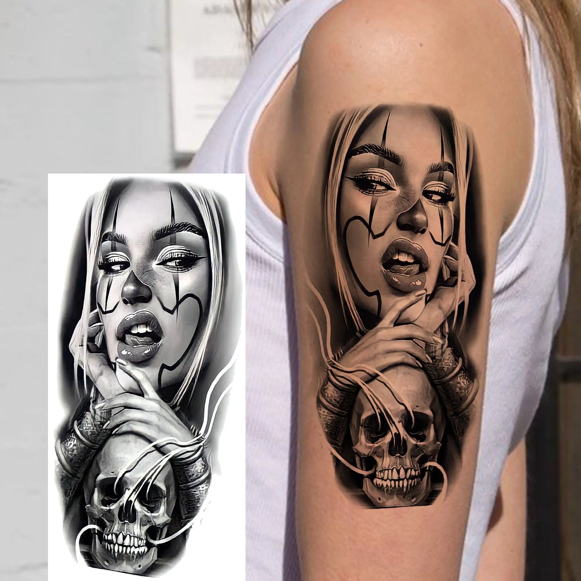 Tatouage Éphémère Artistique - Homme & Femme