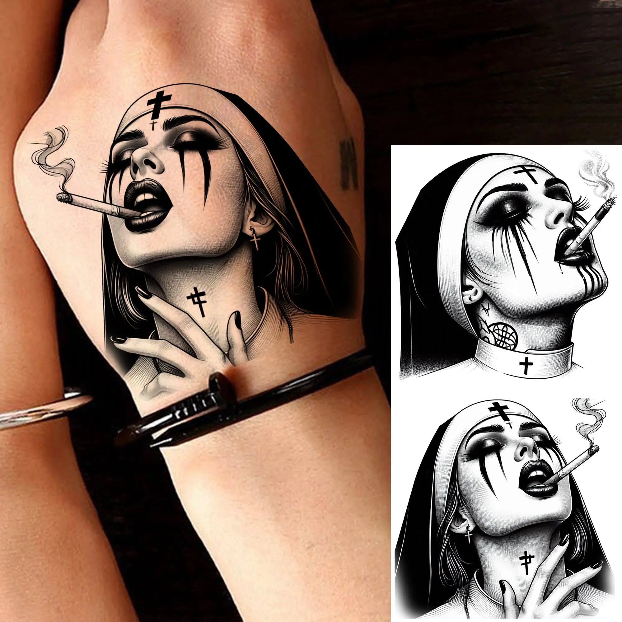 Tatouage Éphémère Artistique - Homme & Femme