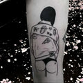 Tatouage Éphémère Dark – Fallen Girl Style Alternatif