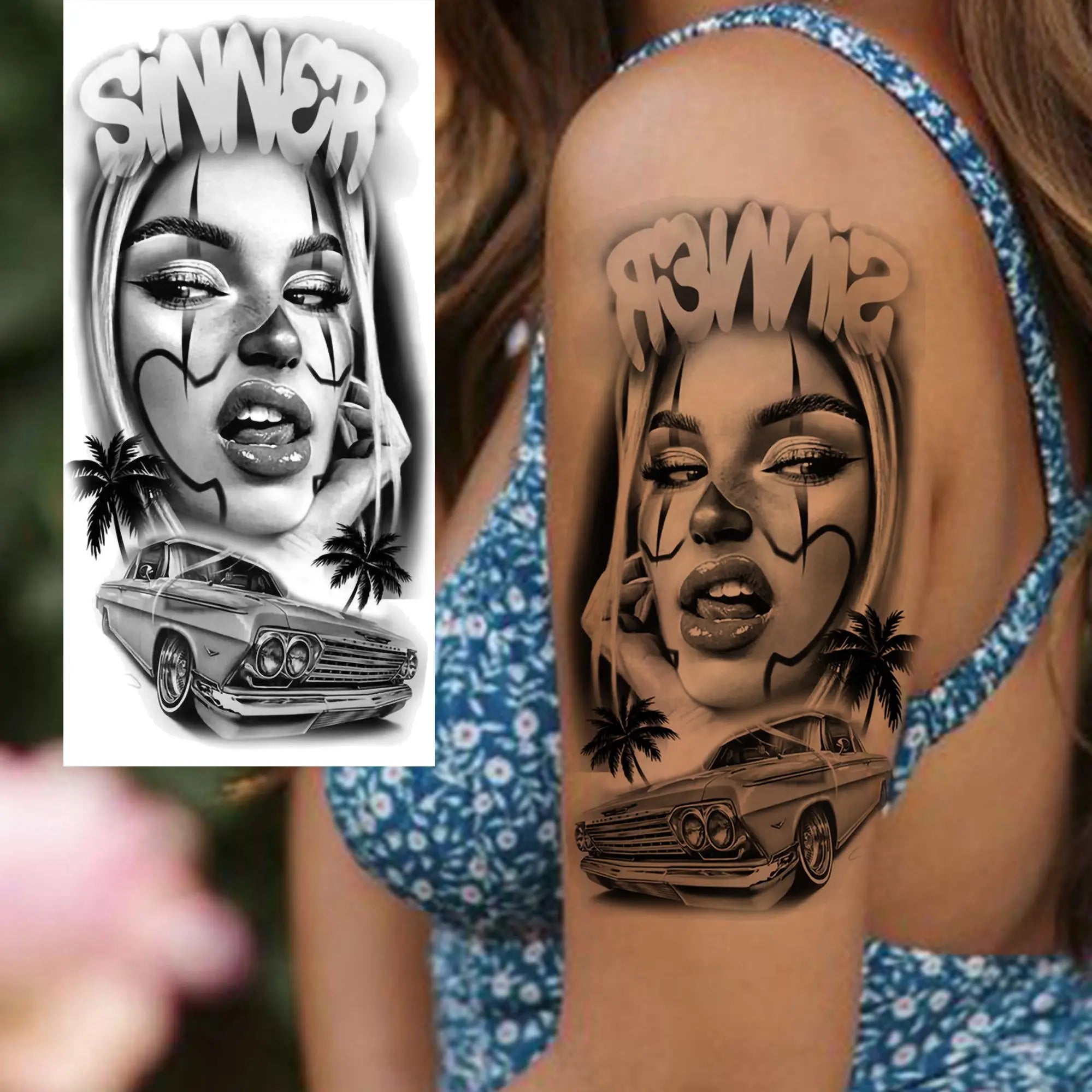 Tatouage Éphémère Artistique - Homme & Femme